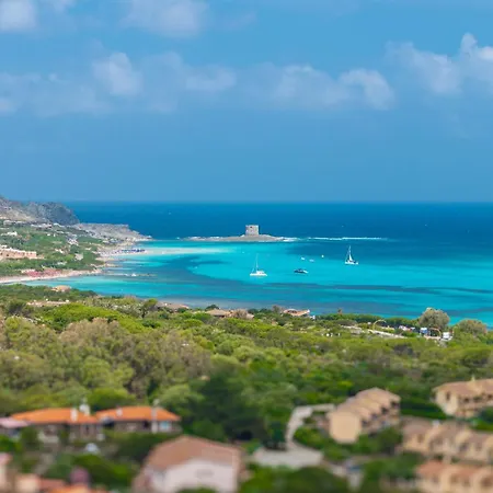 Cala Rosa Con Vista Mare - Polipo סטינטינו